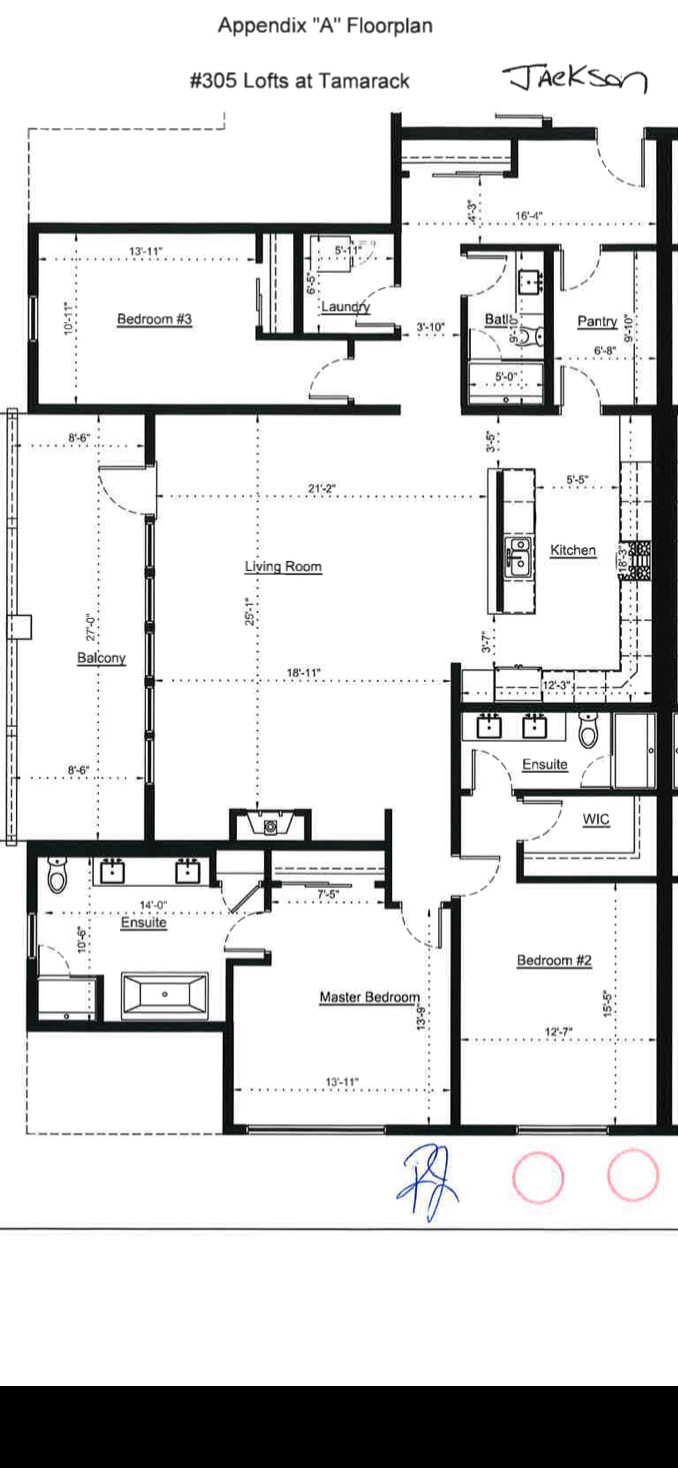 The Tamarack floor plan HOLIDAY HOME RENTALS